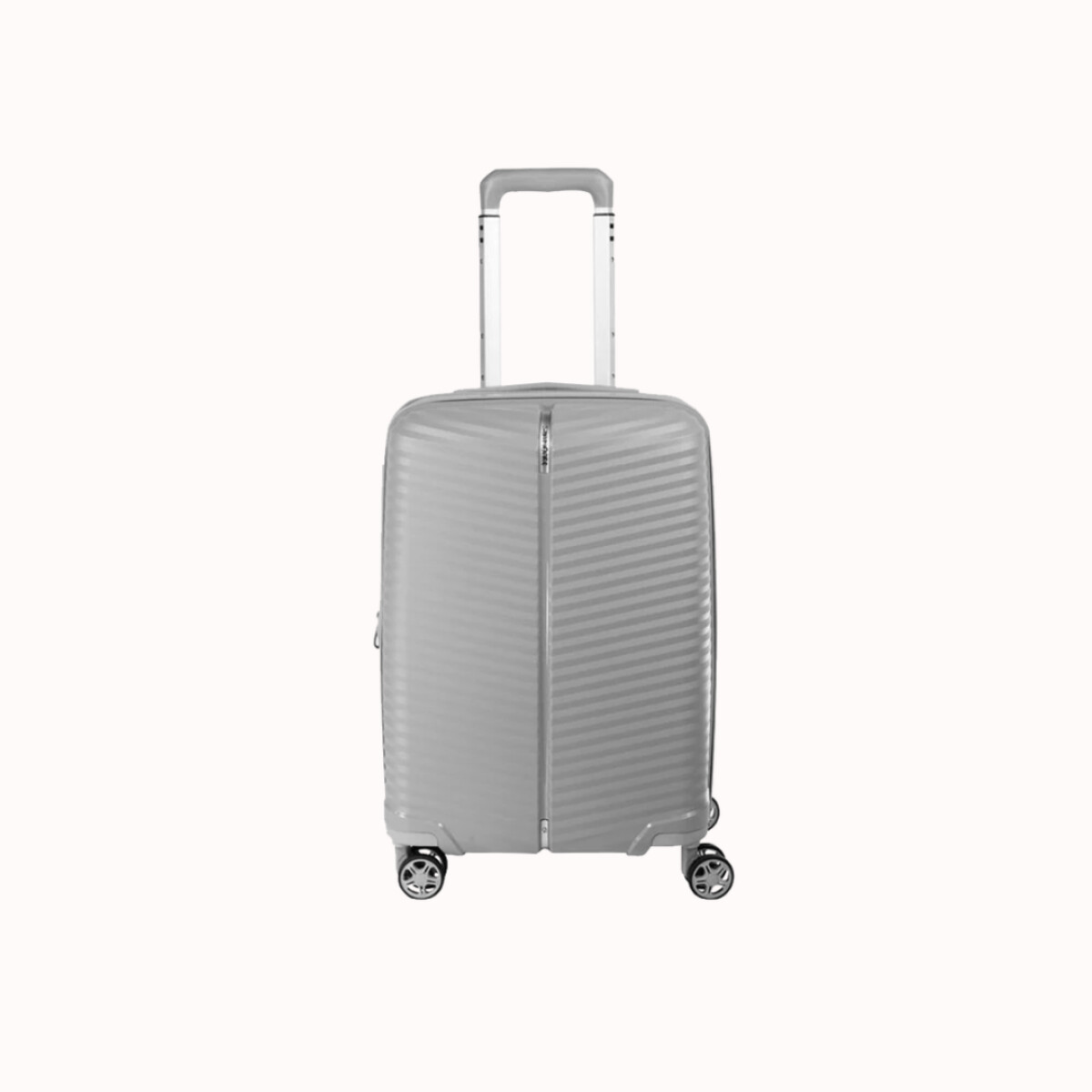 Valija Rigida Samsonite Varro Spinner Exp light Gray - 20 pulgadas 