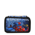 Cartuchera MARVEL Spider Man Azul - Negro
