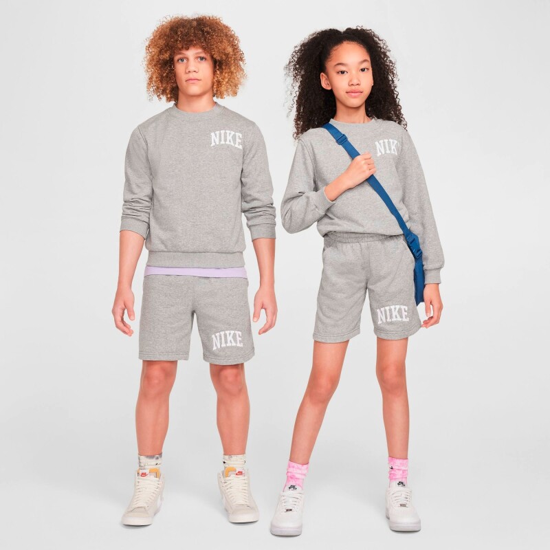 Abrigo Nike Sportswear Club de Niños Gris
