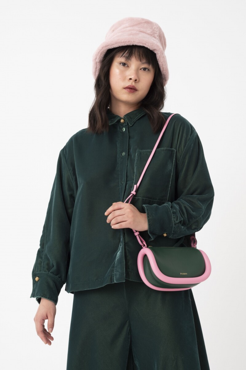 Camisa con bolsillos delantero Verde