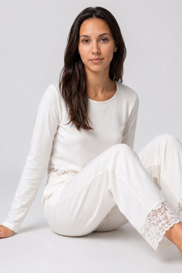 Pijama Uma Crema