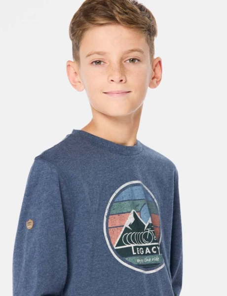 REMERA ESTAMPADA Azul
