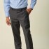 Pantalón Vestir Corte Clásico Gris Pizarra