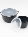 SET 2 BOWLS GRIS OSCURO