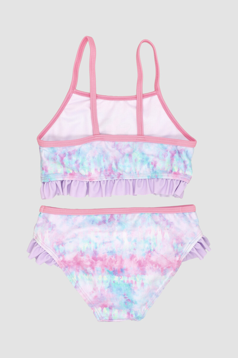 Bikini minnie ruffle Lila