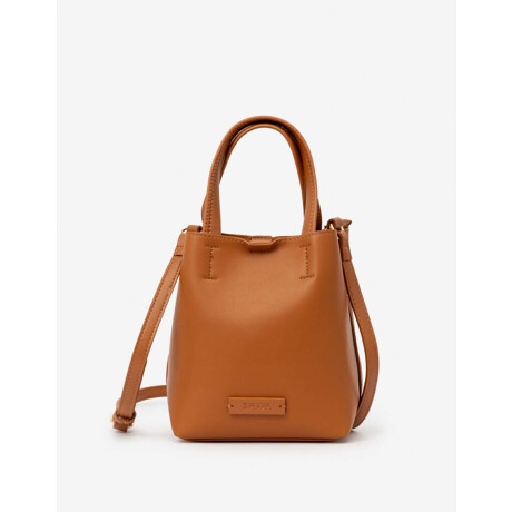 Cartera City Doble Asa Marron Suela