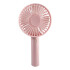 Mini Ventilador Usb De Mano Portátil O De Mesa Recargable Variante Color Rosado