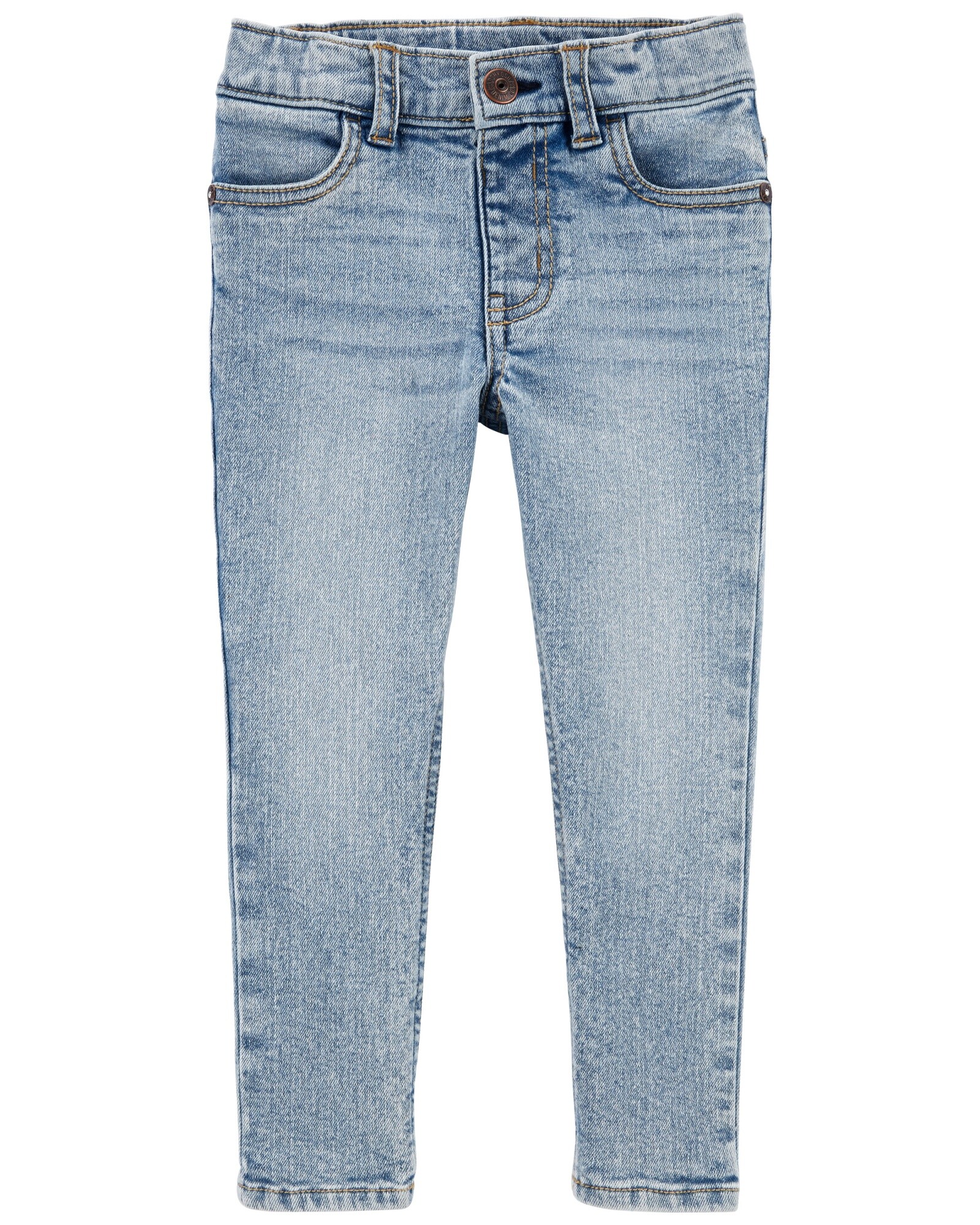 Pantalón de jean ajustado extra largo 0