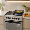 Cocina Combinada James 4 Hornallas Inox C 225 G2 - INOX (TQ) Cocina Combinada James 4 Hornallas Inox C 225 G2 - INOX (TQ)