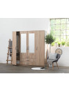 Armario VELLERUP 200x200 combi roble Armario VELLERUP 200x200 combi roble