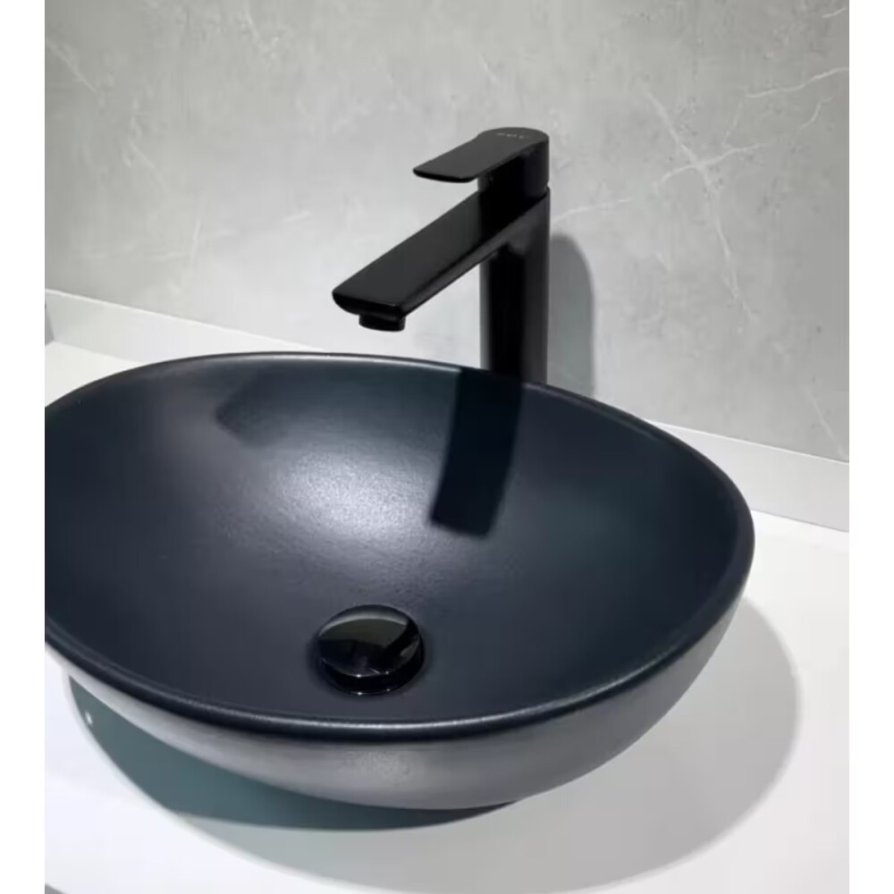 Grifería de lavatorio Monocomando Alto de mesada Blaster Negro Mate Grifería De Lavatorio Monocomando Alto De Mesada Blaster Negro Mate