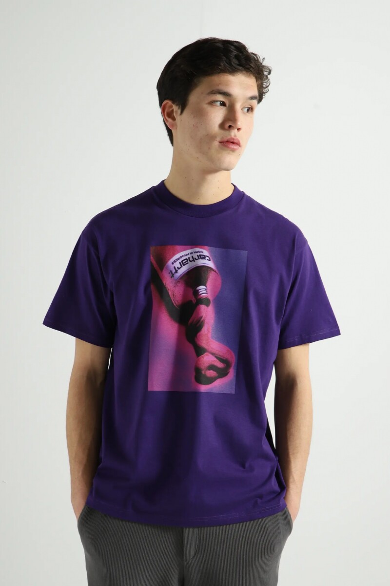 S/S Tube T-Shirt Violeta