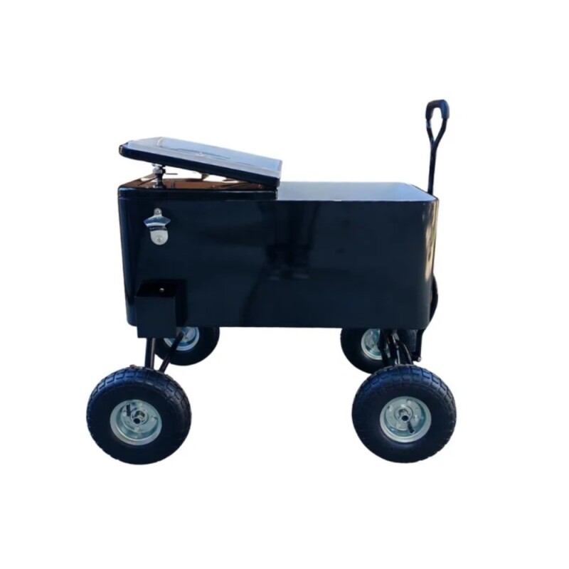 Holz Conservadora Con Ruedas Negro 76l Holz Conservadora Con Ruedas Negro 76l