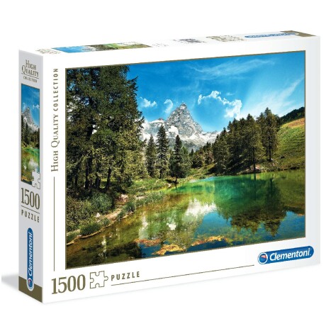 Puzzle Clementoni 1500 piezas Blue Lake High Quality 001
