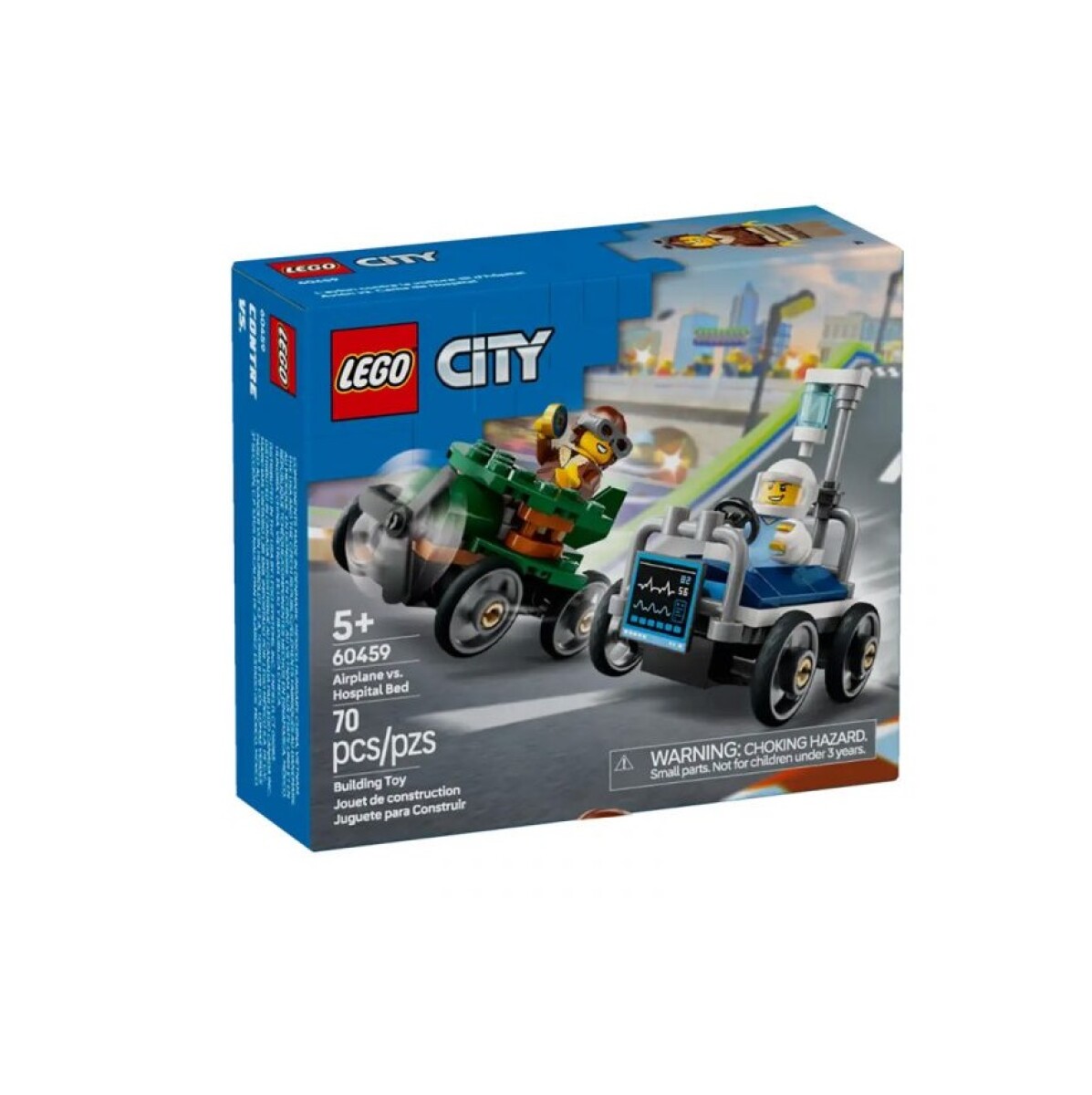 LEGO City Avión vs. Cama de Hospital 5+ 