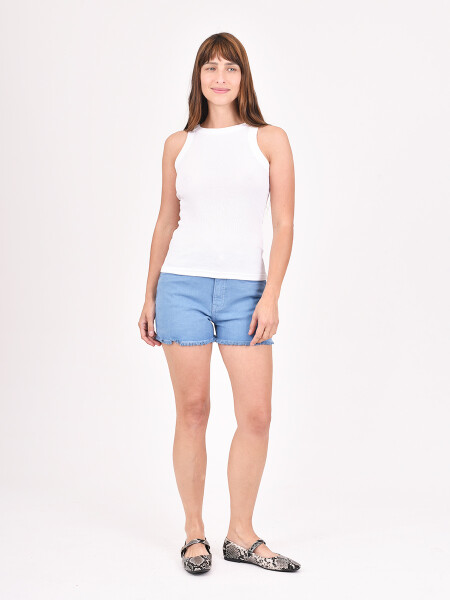 SHORT TILA AZUL