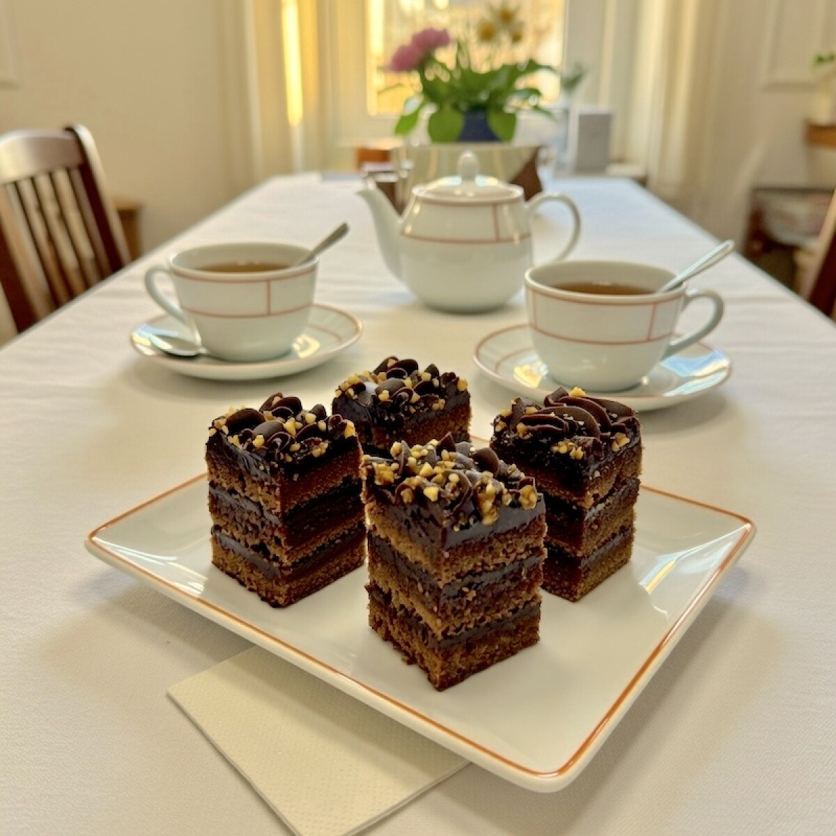 Cuadraditos de Chocolate 