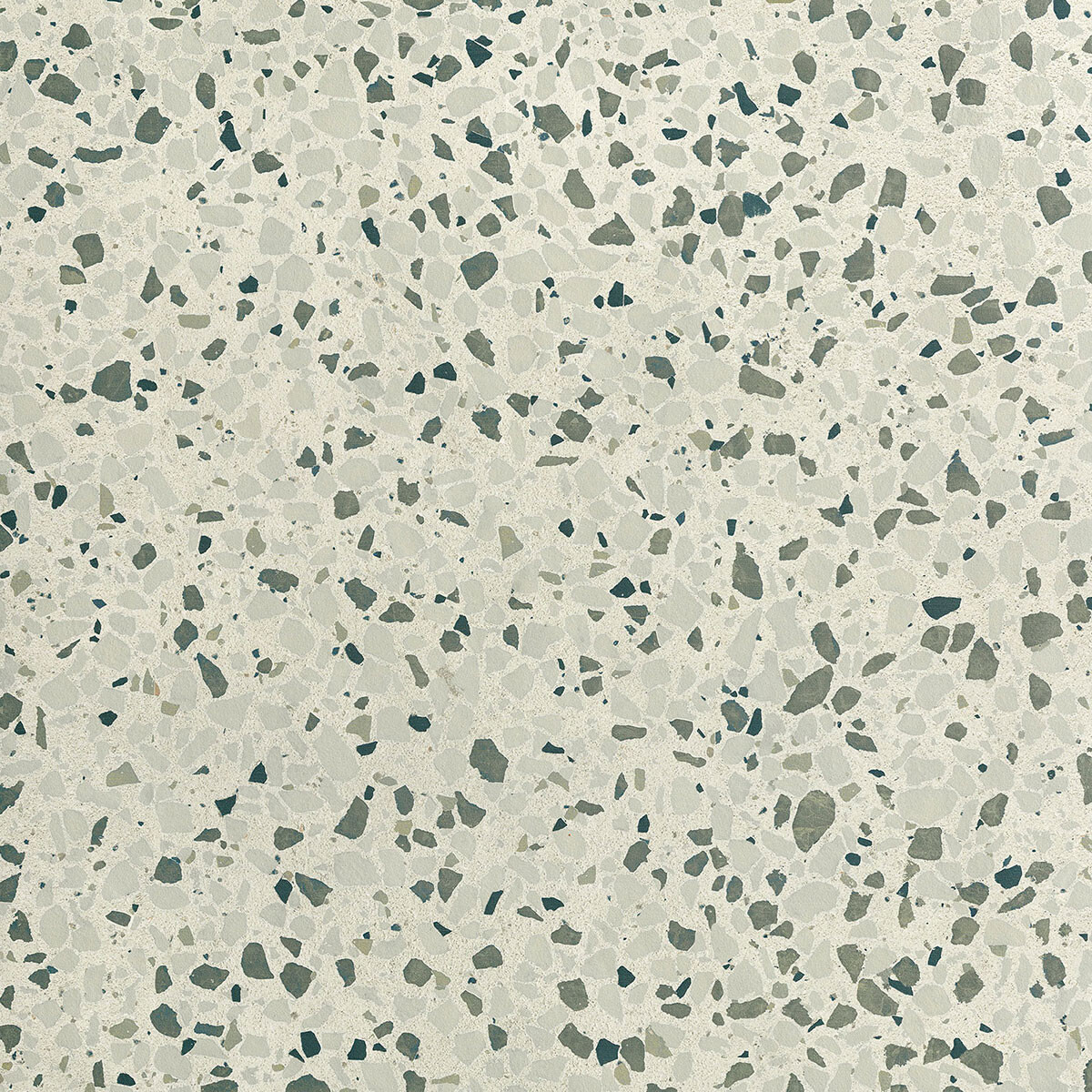 Porcelanato Para Piso Y Pared 60X60 Tipo Terrazo Verde Mate Rectificado Fap 