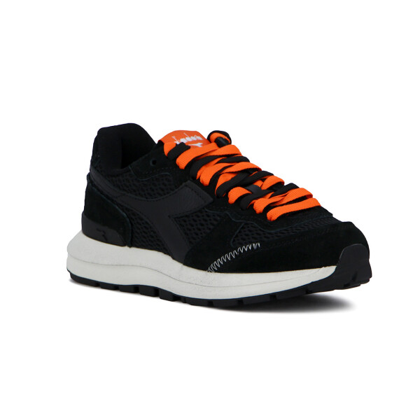 Championes Casuales Diadora Kmaro 42 Pigskin Wax Unisex Negro-negro