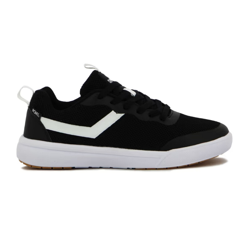 Championes Pony hombre superlight casual Negro-Blanco