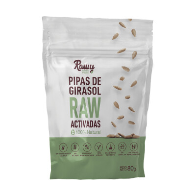 Semillas De Girasol Rawy 80g Pipas Rawy 80g