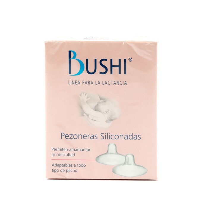 BUSHI PEZONERAS SILICONADAS X 2 CJ única