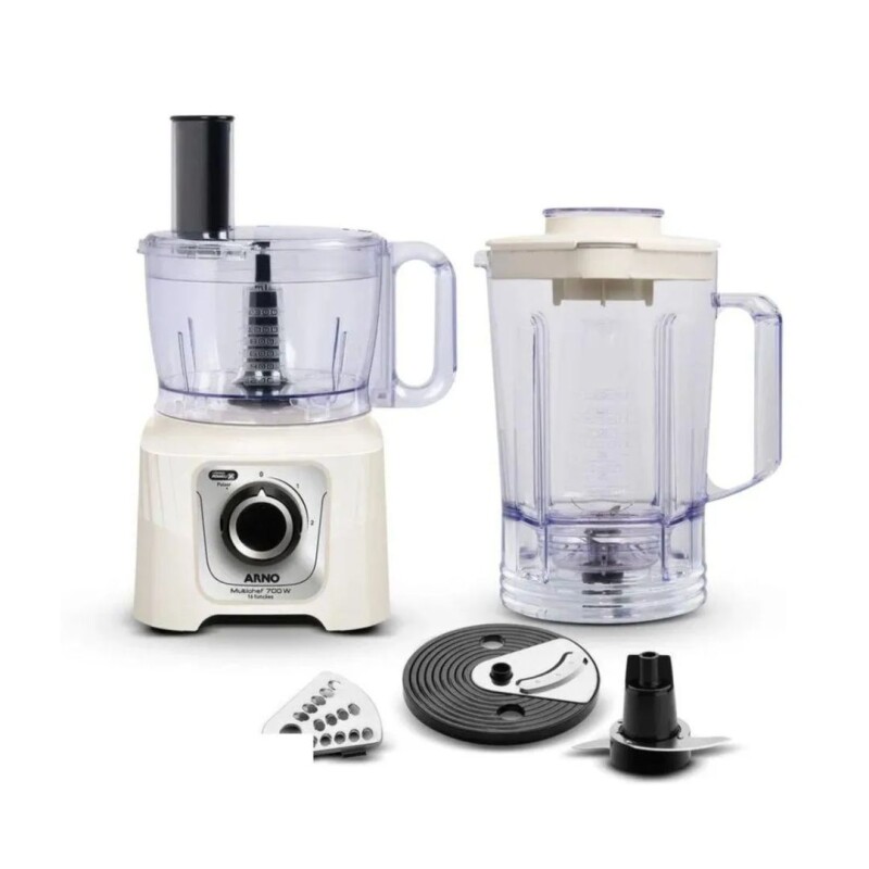 Multiprocesador de alimentos Arno Multichef | 4 en 1 | Potencia de 600W. Multiprocesador de alimentos Arno Multichef | 4 en 1 | Potencia de 600W.