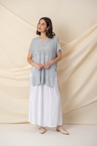 CHALECO CAMILLE Plateado