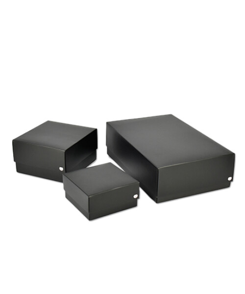 Caja laminada 08 - 20x30x9 cm NEGRO