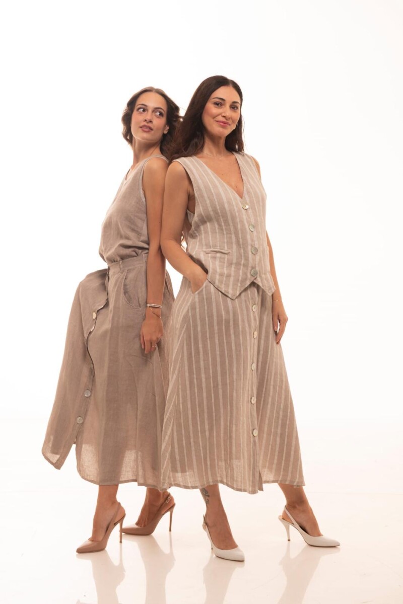 Chaleco Calabria - Beige 