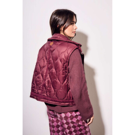 Chaleco Reversible Bordeaux