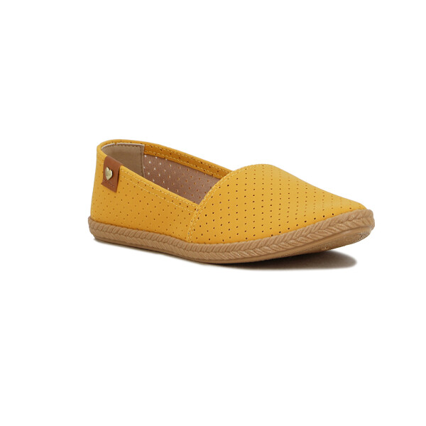 Moleca Zapatilla Casual Calada Mostaza
