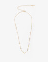 Collares Cortos Strass Collar Corto De Corazones Con Cubic Zirconia - Dorado