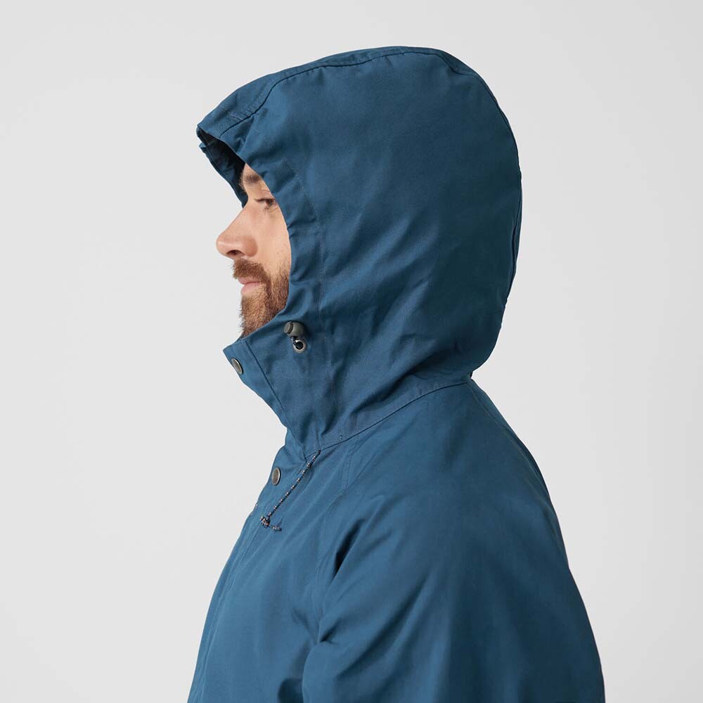 Casaca Vardag Anorak Hombre Dark Navy-Maroon