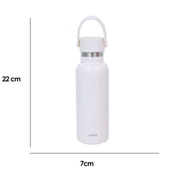 Botella térmica 500ml blanco