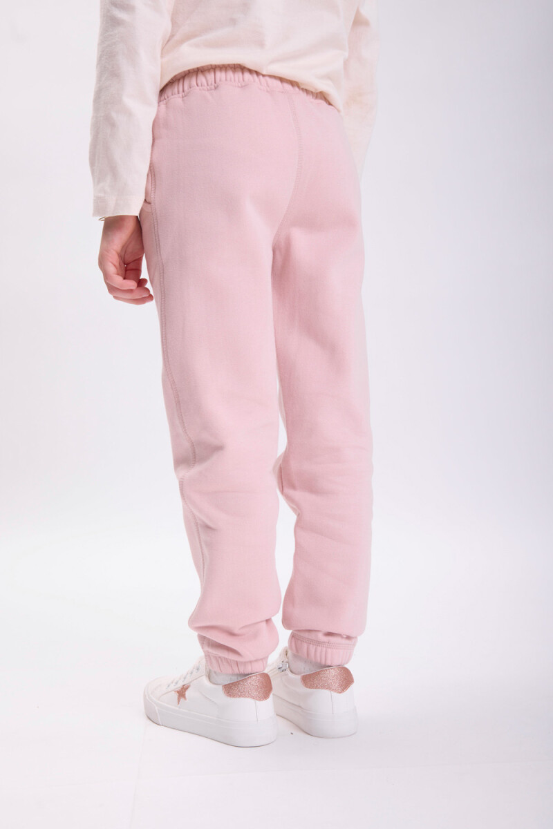 Pantalón deportivo jogger estampa Rosa Viejo