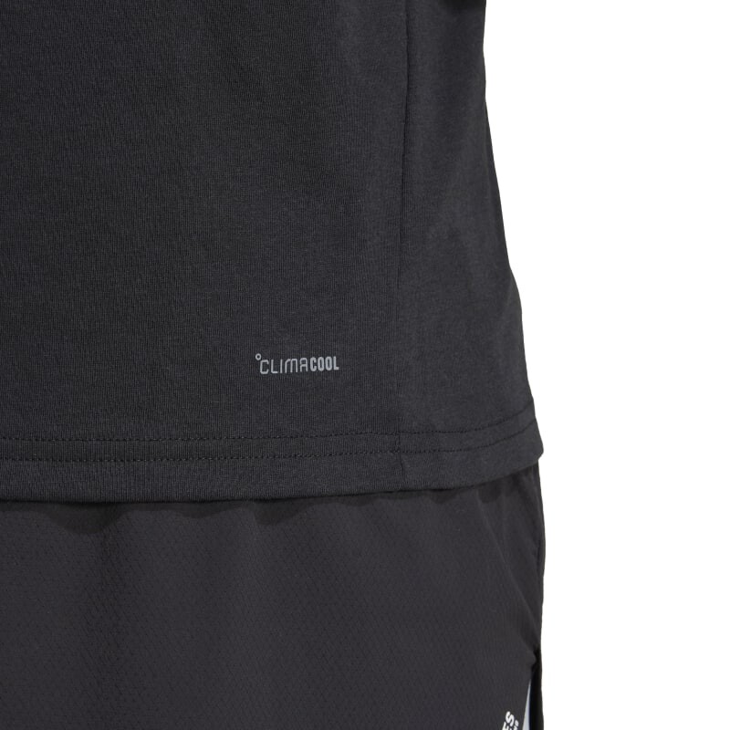 Remera Adidas Climacool Training Camo Logo Graphic Negro
