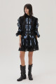 Falda Blossom Negro