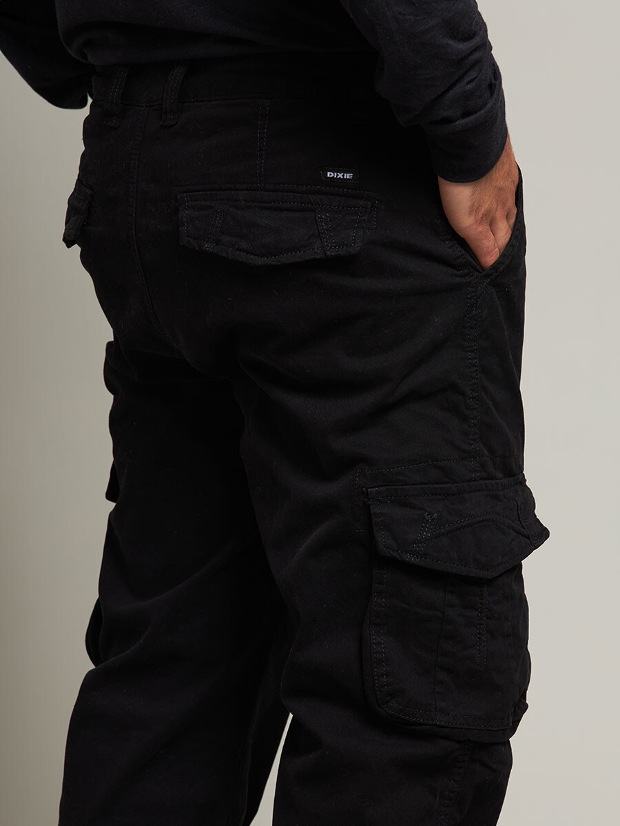 PANTALON CARGO WALDORF DIXIE Negro