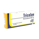 TRICOLAN 500 MG. CJ X 20 COMPRIMIDOS única