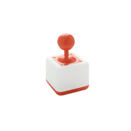 Lámpara LED decorativa en forma de joystick retro Rojo
