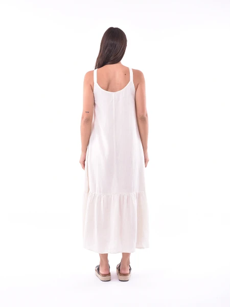 VESTIDO DINA CRUDO