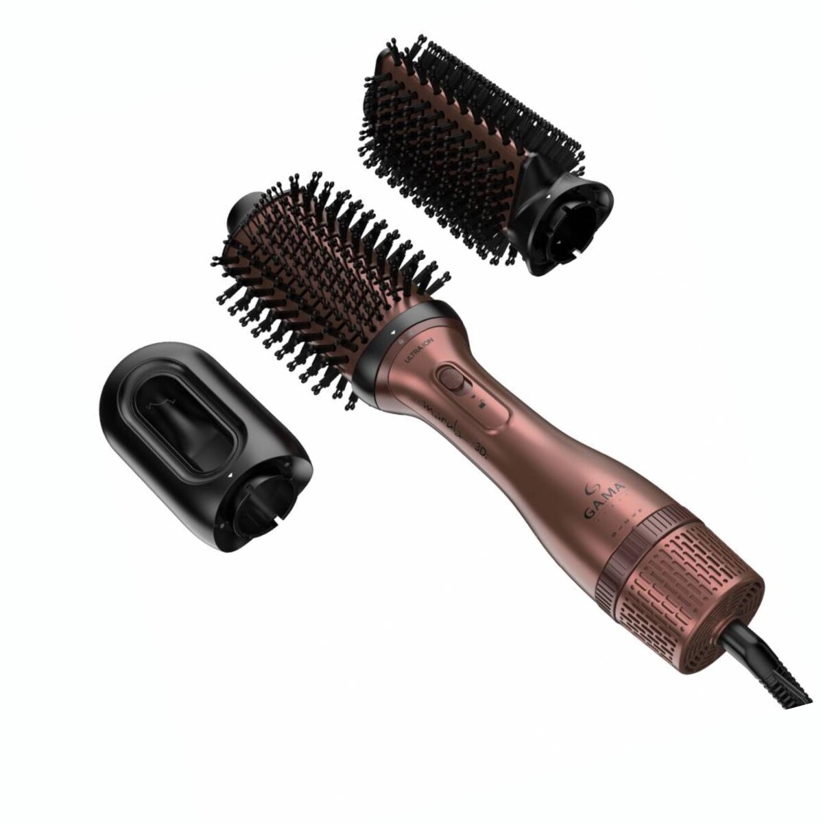 Cepillo Secador Modelador GAMA Styler Marula 1200W 3 Cabezales 