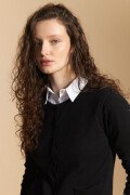 CARDIGAN ALBA Negro