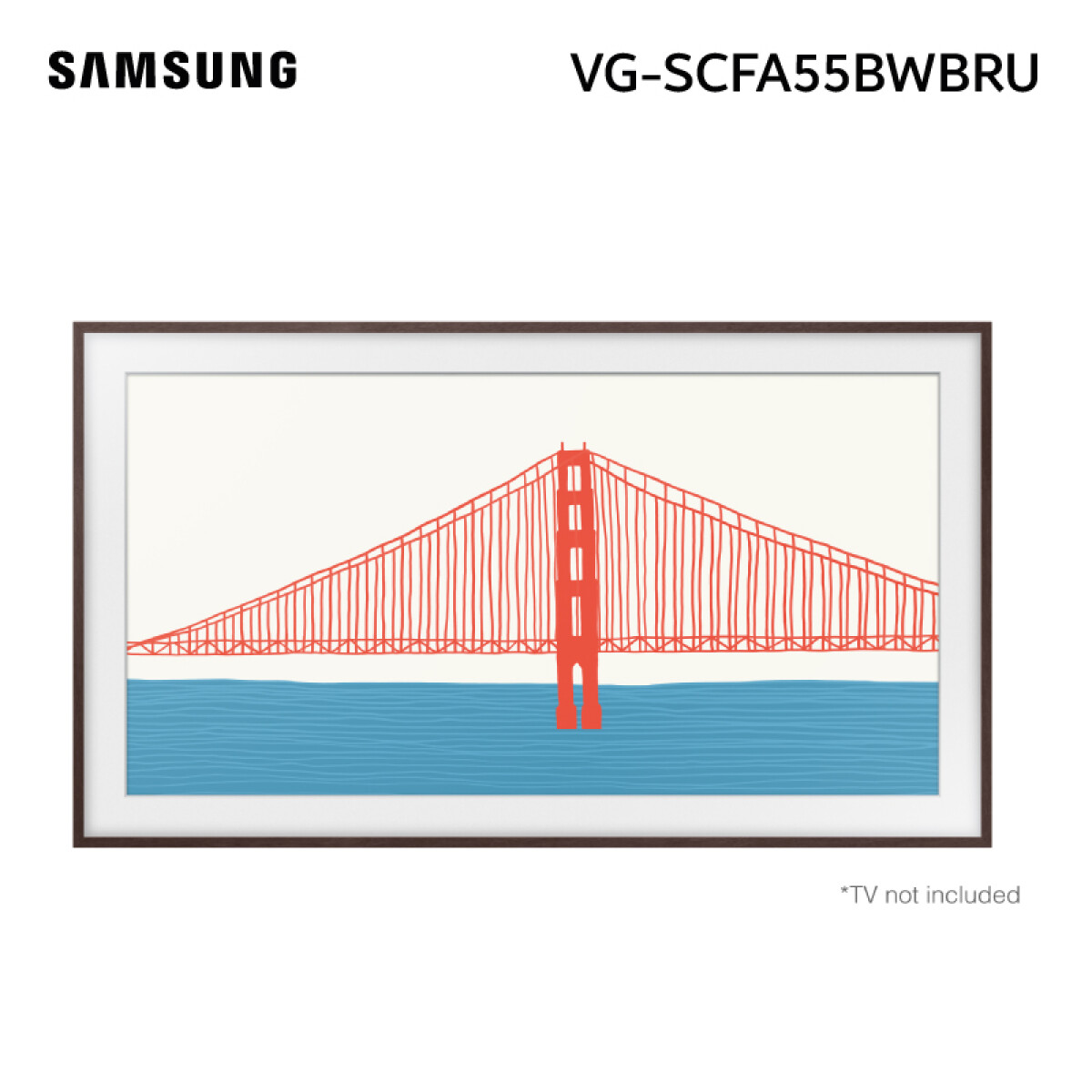 Marco Intercambiable para Tv The Frame Samsung - MARRON 