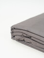 Sábanas 2 Plazas Queen 200 Hilos Gris Oscuro