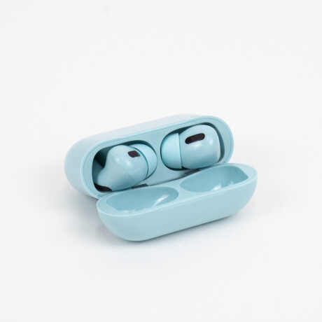 Auriculares inalámbricos con bluetooth Celeste