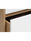 Armario BILLUND 80x193 blanco/roble Armario BILLUND 80x193 blanco/roble