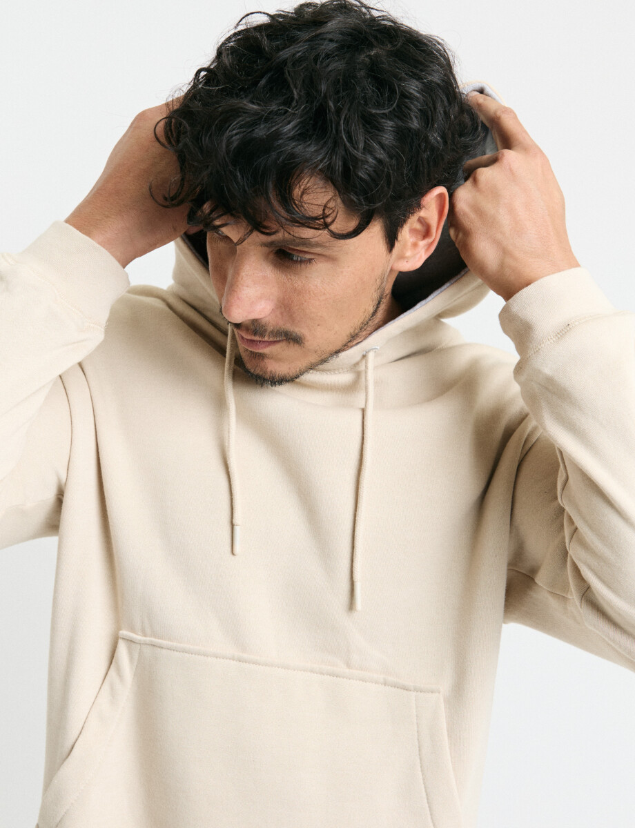 470914 SWEATER CANGURO HARRY Natural