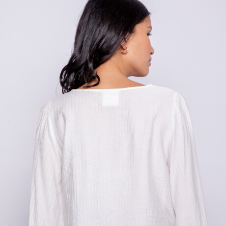 BLUSA CASIO Blanco